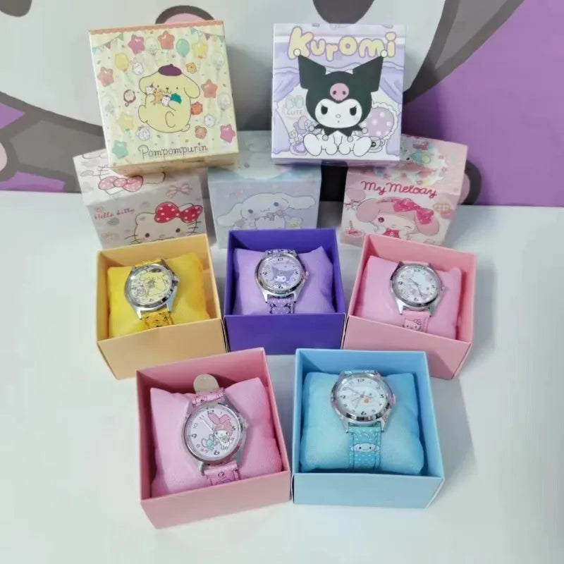Kawaii Sanrio PU Leather Digital Watch - Image 5