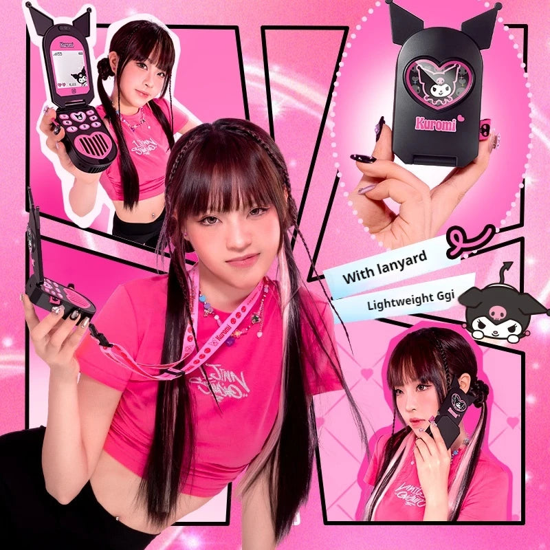 Sanrio Kuromi Flip Phone Spy Mini Simulation - Image 5