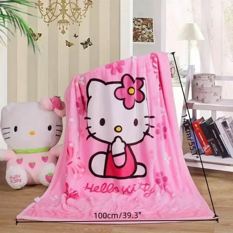 Sanrio Hello Kitty Plush Blanket - Image 7