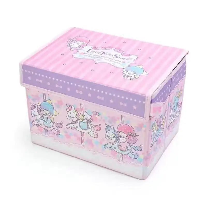 Cute Sanrio Cinnamoroll My Melody Cartoon Desktop Storage Box - Image 7