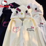 Sanrio Kawaii Hello Kitty Hoodie Sweater