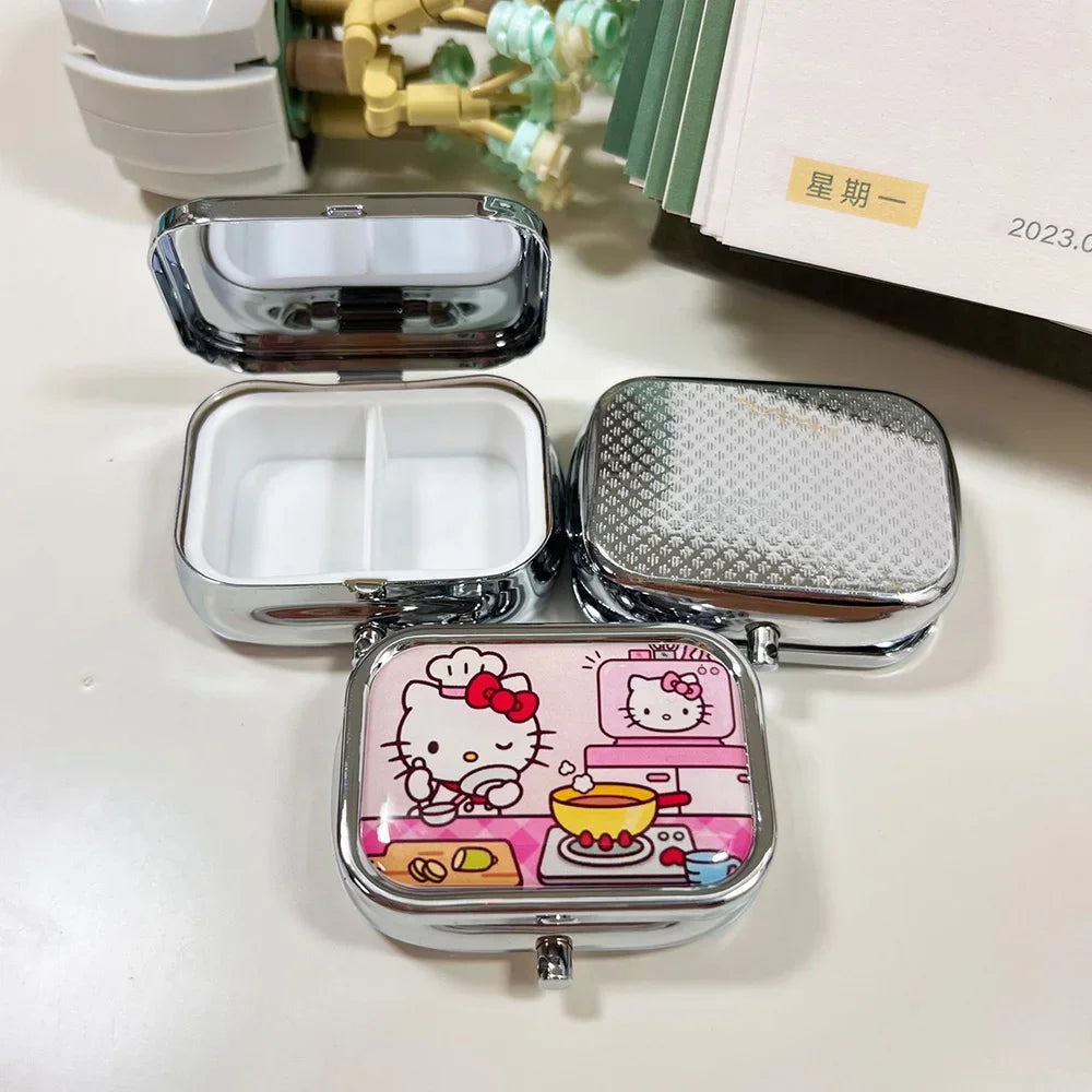 Sanrio Hello Kitty Kawaii Light-Proof Pill Box - Image 10