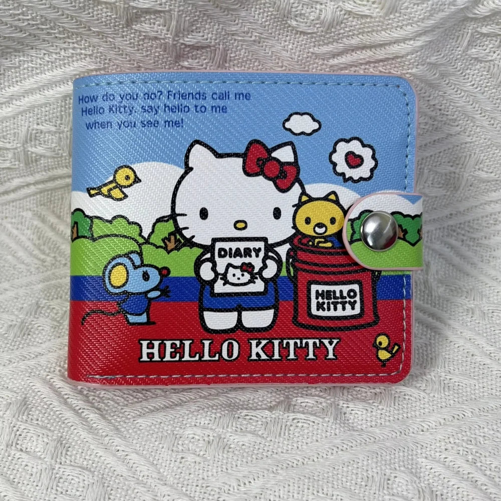 Kawaii Sanrio Hello Kitty PU Leather Wallet - Image 2