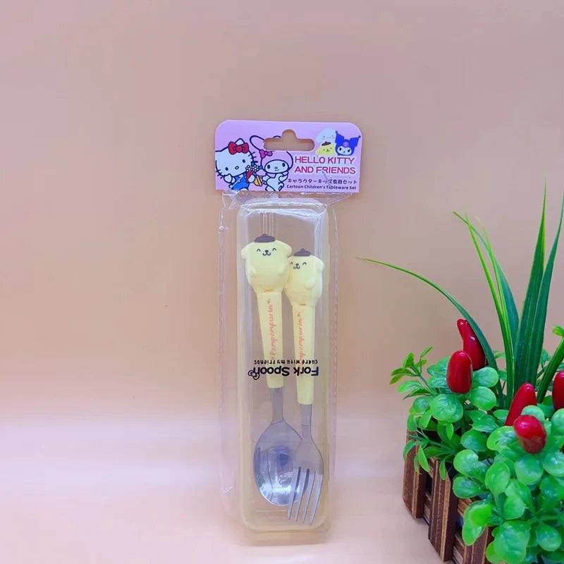 Kuromi Spoon Fork 2-Piece Set - Image 6