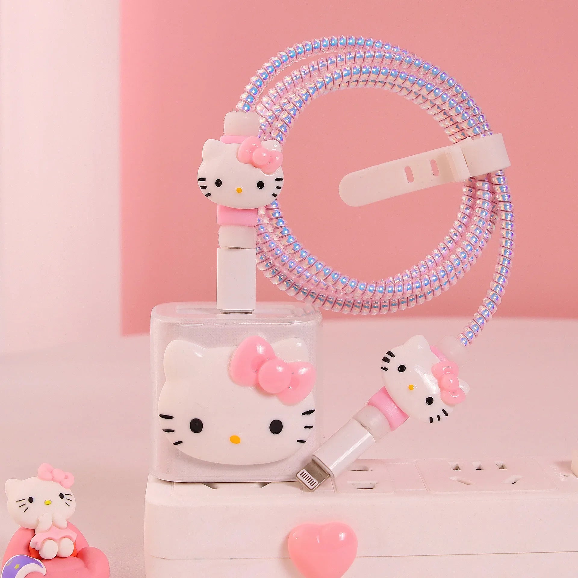 Sanrio Anime Anti-Breaking Apple Data Cable & Protective Case - Image 12