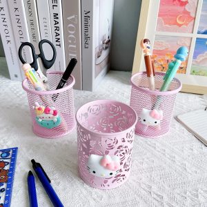 Sanrio Cute Hello Kitty Mickey Fashion Pen Holder
