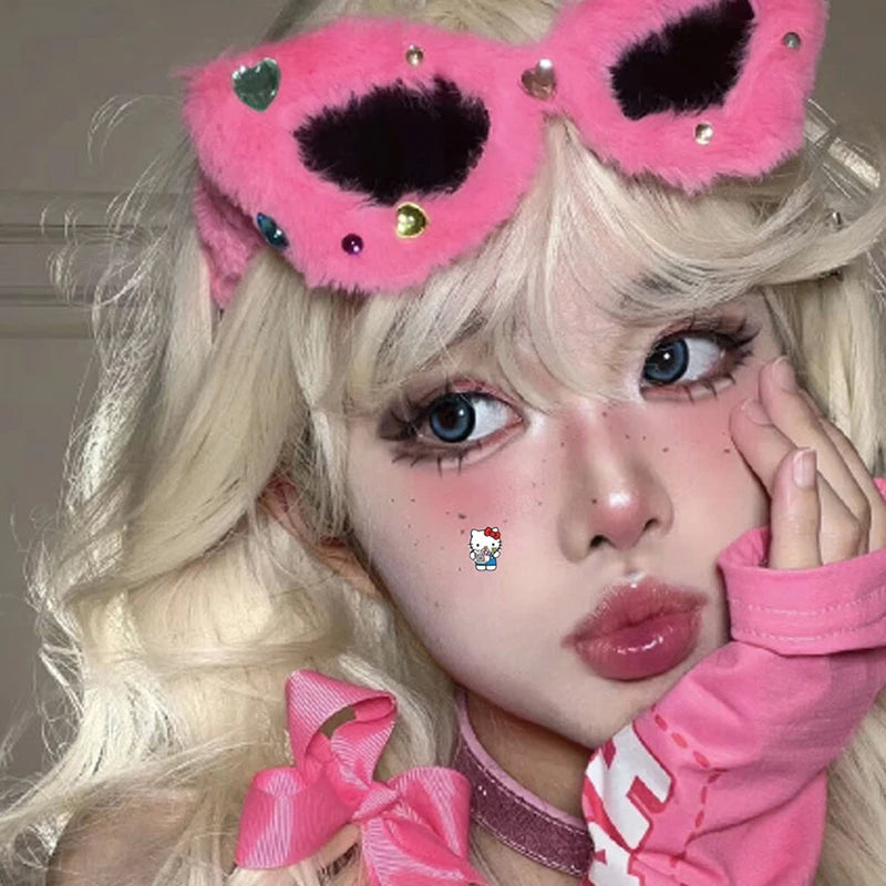 100pcs Sanrio Hello Kitty Acne Stickers - Image 5