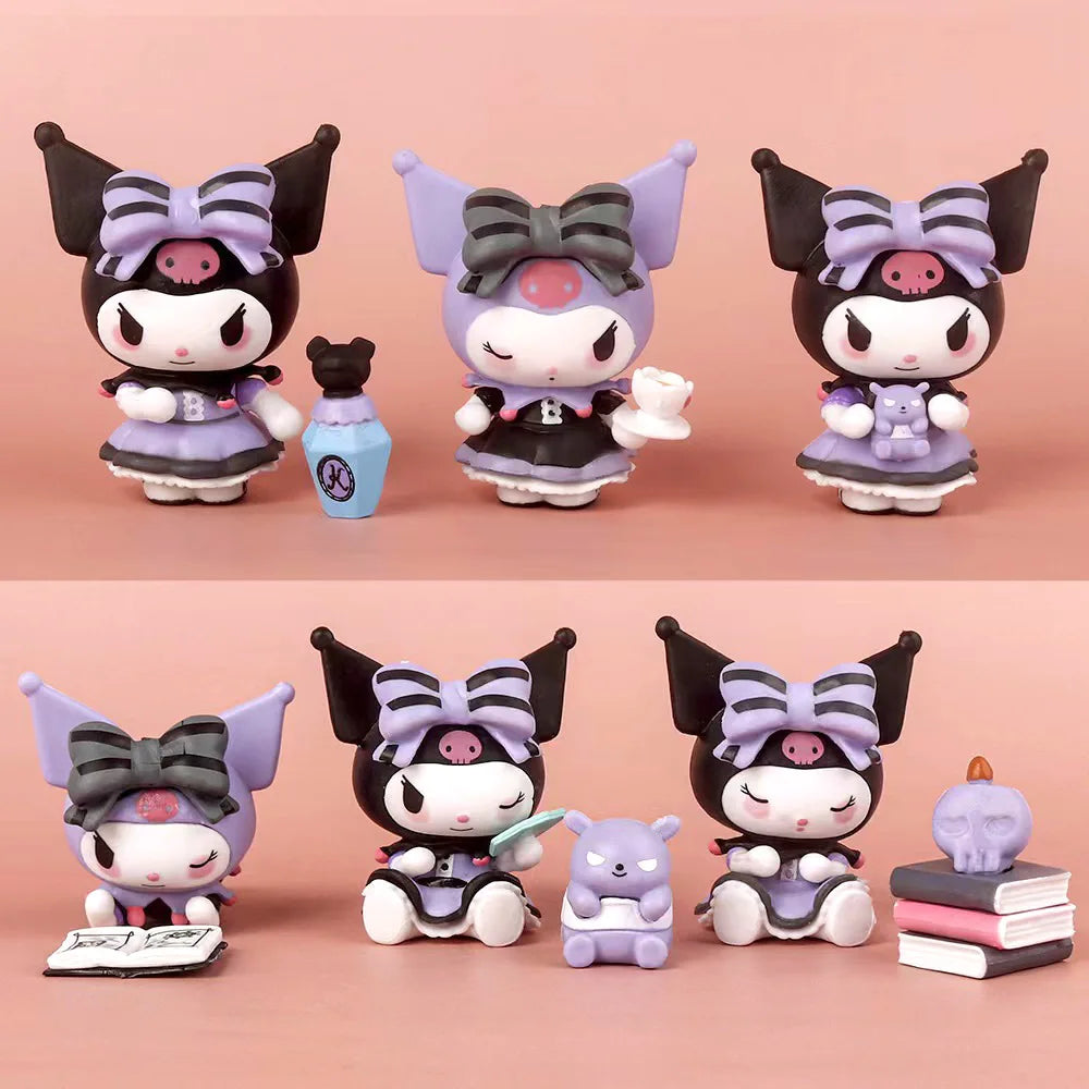 6Pcs Set Sanrio Kuromi Blind Box - Image 2