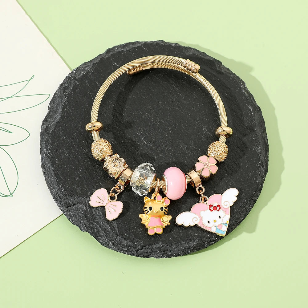 Sanrio Angel Hello Kitty Charm Bracelets - Image 3