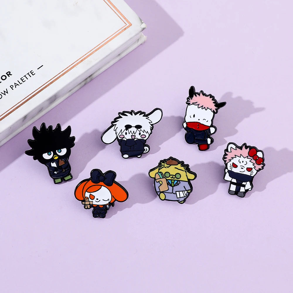 Sanrio x Jujutsu Kaisen Enamel Pins - Image 5