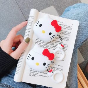 Hello Kitty Anime Sanrio Silicone PC Case