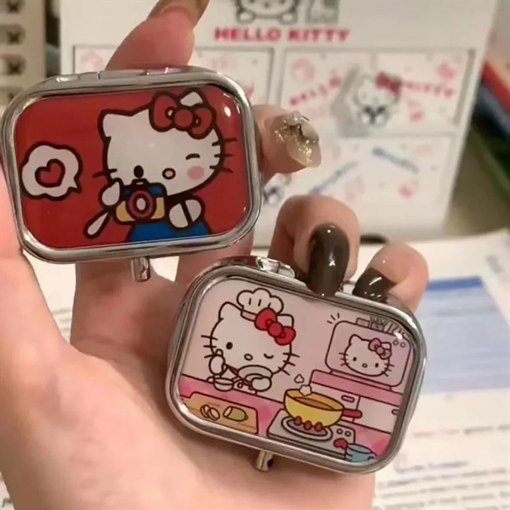 Sanrio Hello Kitty Kawaii Light-Proof Pill Box - Image 2