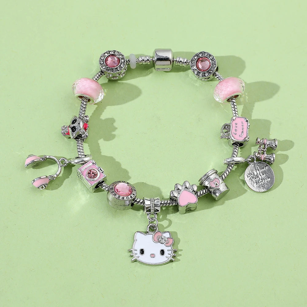 Sanrio Hello Kitty Crystal Beads Bracelet