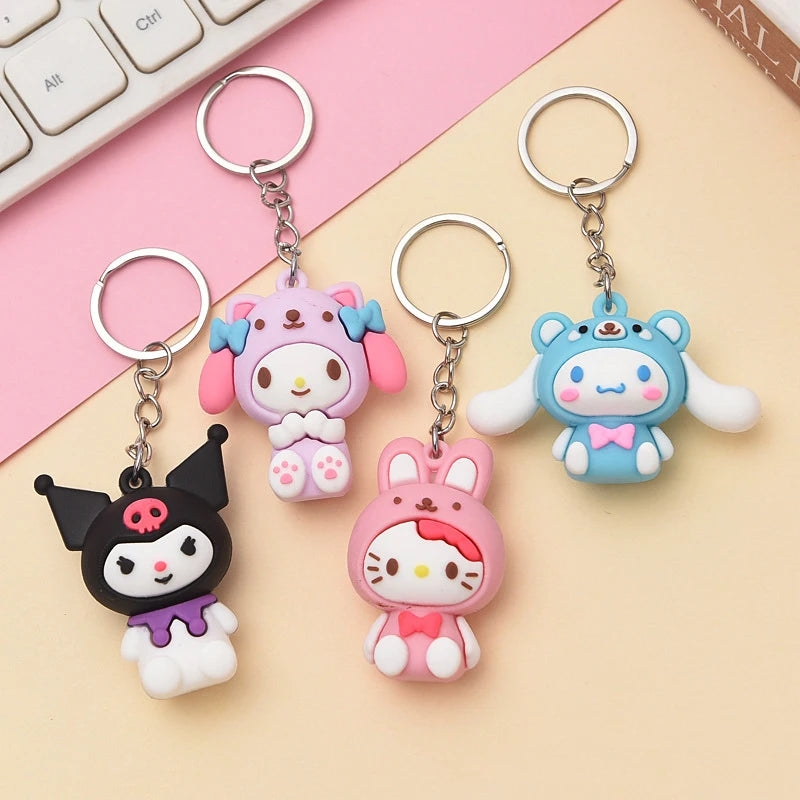 Sanrio Kawaii Kuromi & Friends Keychains - Image 2