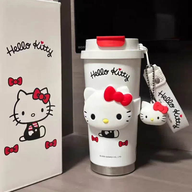 Hello Kitty & Kuromi Thermos Bottle - Image 4