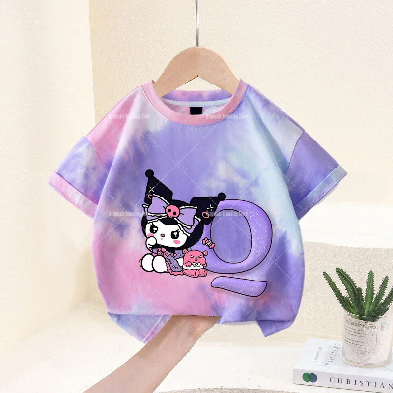 Kuromi Sanrio Kids T-Shirt - Image 14