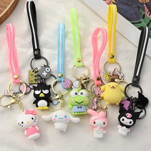 Sanrio Hello Kitty & Friends Keychain Set