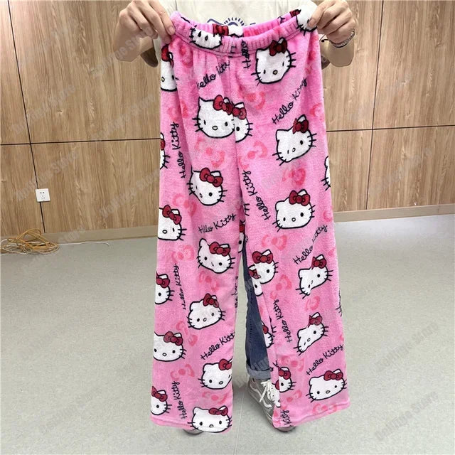 2025 Sanrio Hello Kitty Halloween Flannel Pajama Trousers - Image 10