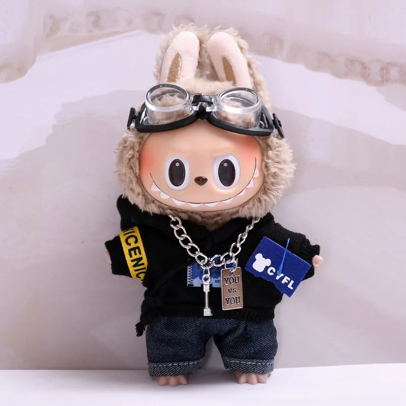 17cm Labubu Plush Doll Clothes - Image 5