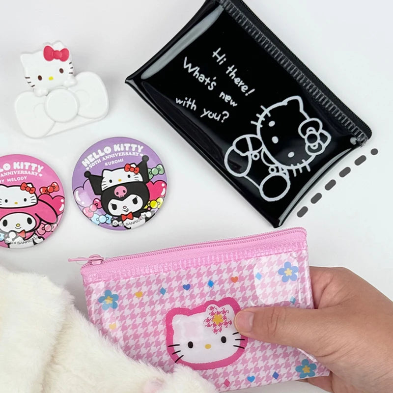 Hello Kitty 50th Anniversary PVC Waterproof Storage Bag - Image 5