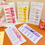 2025 New Sanrio Kuromi & My Melody Hair Clip Set