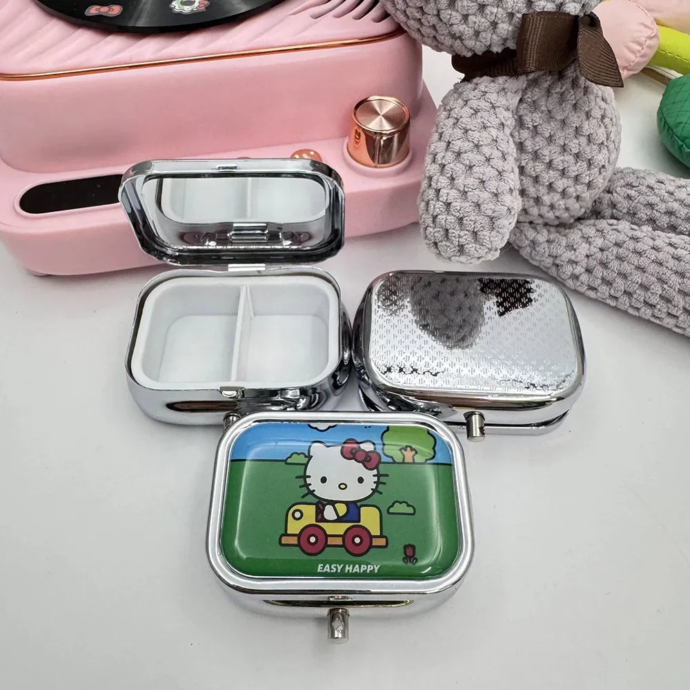 Sanrio Hello Kitty Kawaii Light-Proof Pill Box - Image 8