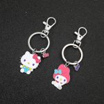 Sanrio My Melody & Hello Kitty Keychains