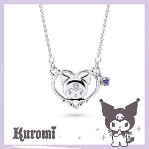 Sanrio Kuromi Silver Necklace