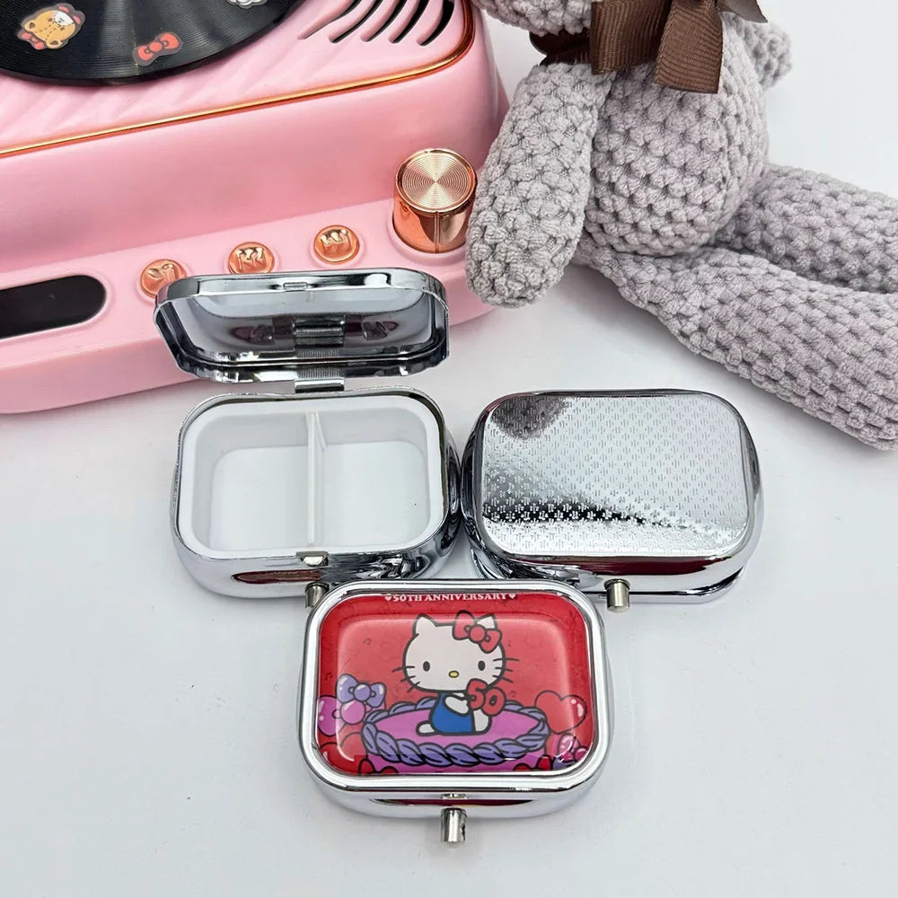 Sanrio Hello Kitty Kawaii Light-Proof Pill Box - Image 7