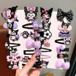 14pcs Sanrio Kuromi Cute Hairclips