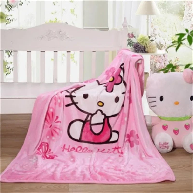 Sanrio Hello Kitty Plush Blanket - Image 3